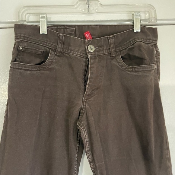 H & M Brown straight leg jeans size 6 - Picture 4 of 9